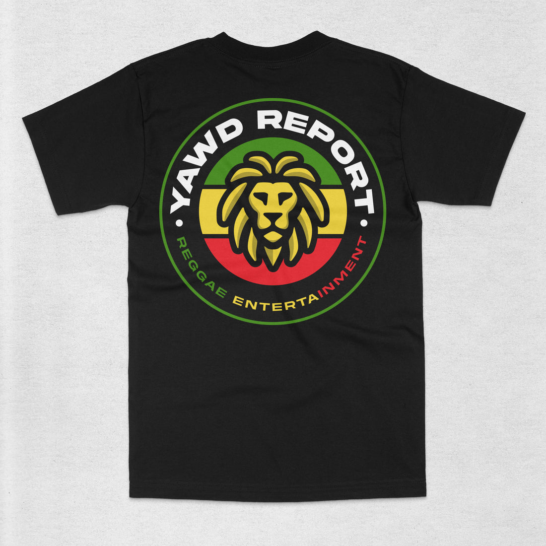 YAWD REPORT Reggae Legends Black T-Shirt