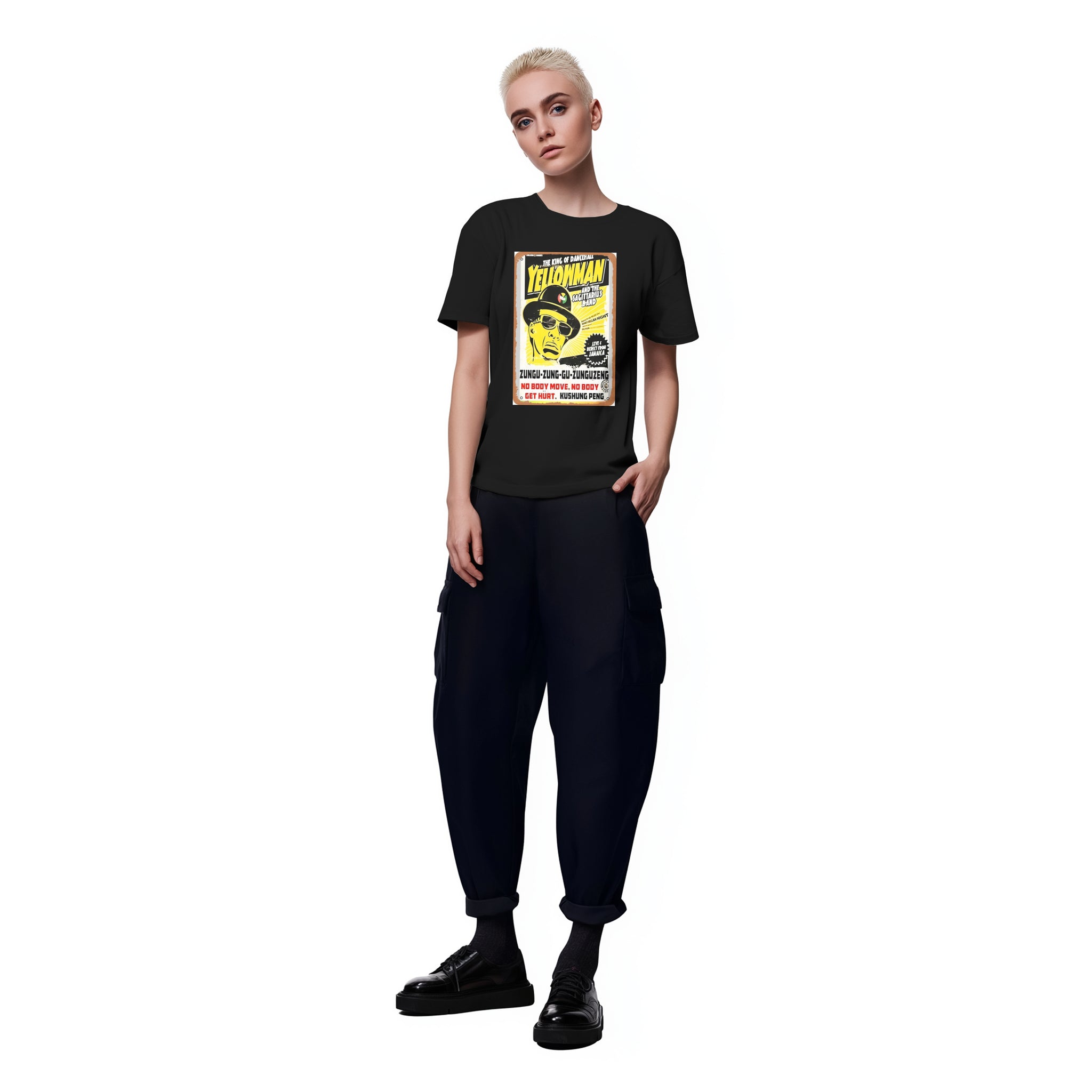 YAWD REPORT Classic Reggae Poster Graphic T-Shirt